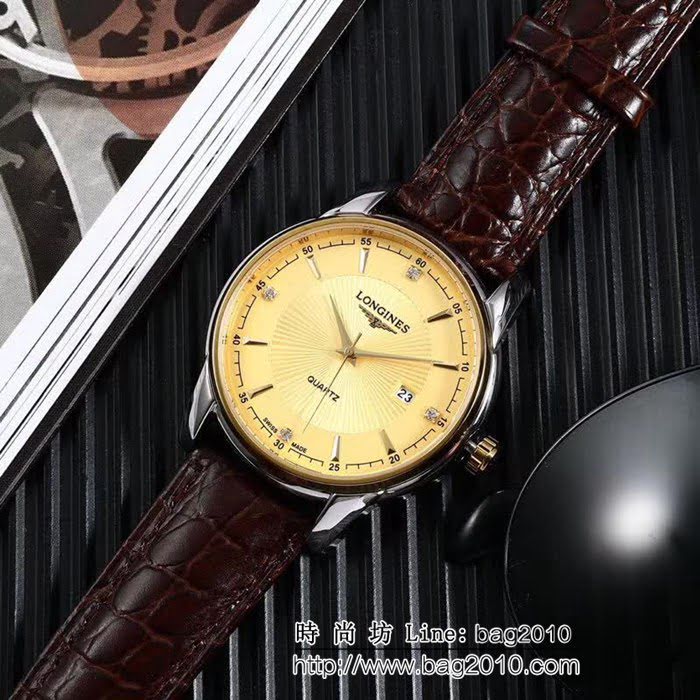 LONGINES浪琴 石英機芯 男士腕表 WSS1892